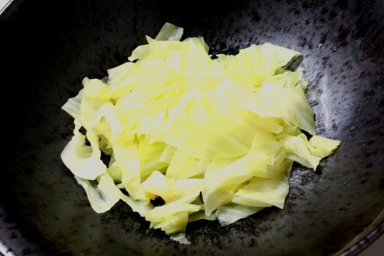 冬キャベツのせいろ蒸し