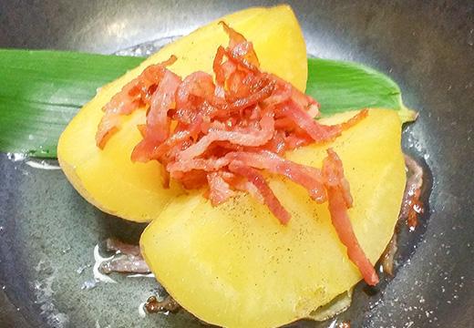 蒸しじゃがいも