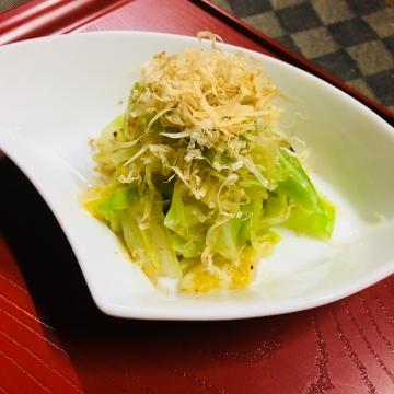 雪下キャベツの梅和え