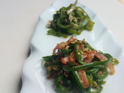 ピーマンのナムル