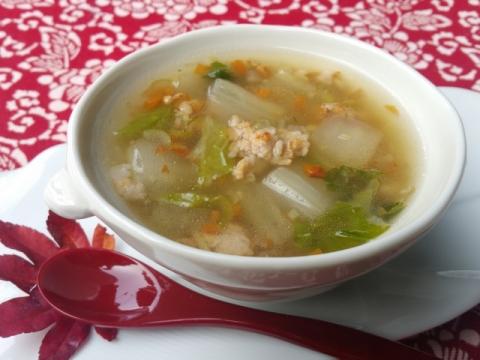 白菜の彩り八宝菜