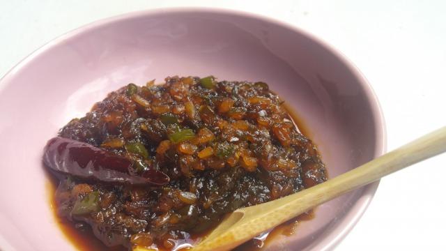 シャキシャキピーマンの塩炒め