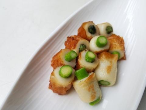 アスパラとベーコン炒め