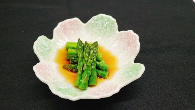 アスパラガスのお浸し