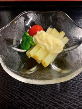 じゃがいもの自家製マヨネーズ和え