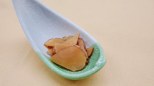 菊芋の醤油漬け
