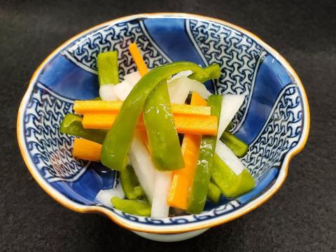 ピーマンの甘酢漬け