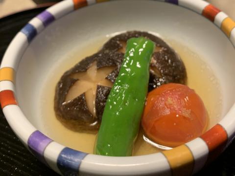 しいたけの揚げ浸し