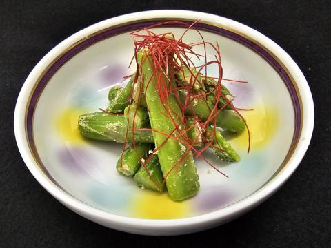 アスパラガスのぬか漬け