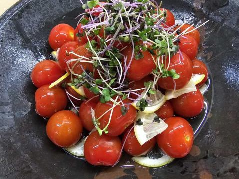 ミニトマトのレモン浅漬け