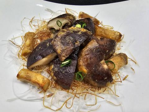 しいたけの味噌漬焼