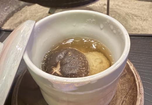 しいたけと鶏つみれの蒸しスープ